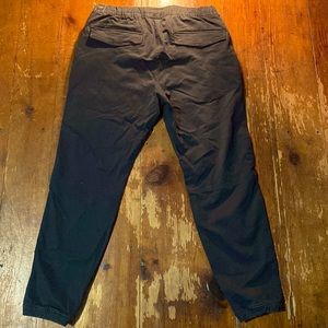 Large, Black, cargo pants, by Abercrombie & Fitch